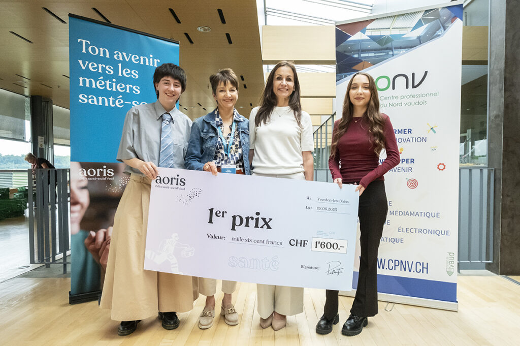 Les gagnantes du concours Aoris - Investpro